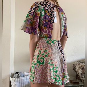 Topshop Floral Dress